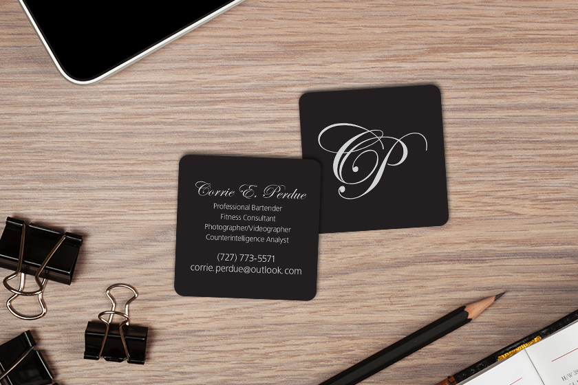 Corrie Perdue Photographer Business Cards