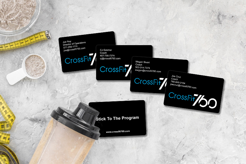 CrossFit 760 Business Cards