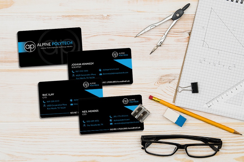 Alpine Polytech Business Cards
