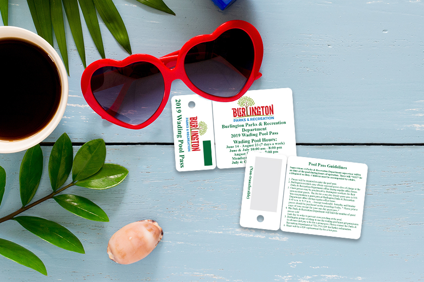 Burlington Parks & Recreation Pool Pass