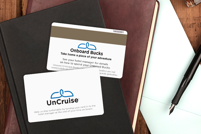 UnCruise Onboard Bucks