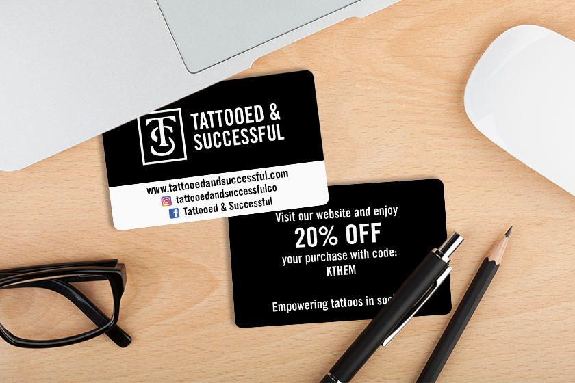 Tattooed & Successful Discount Cards