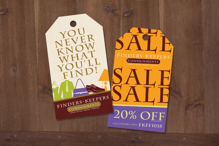 Finders Keepers Consignment Discount Cards