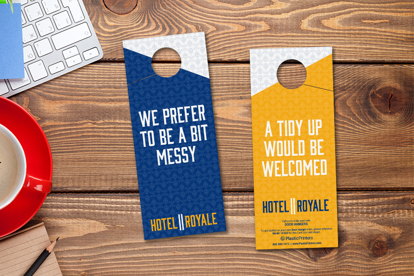 Hotel Royale Door Hangers
