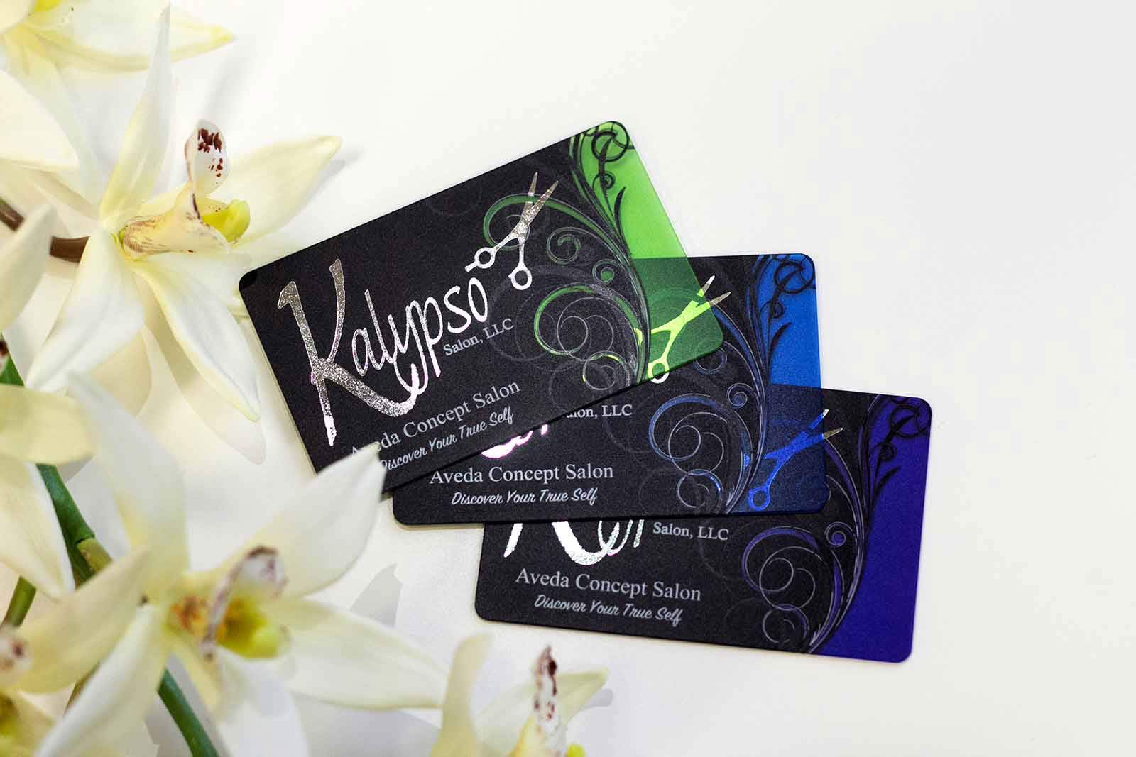 Kalypso Salon Business Cards
