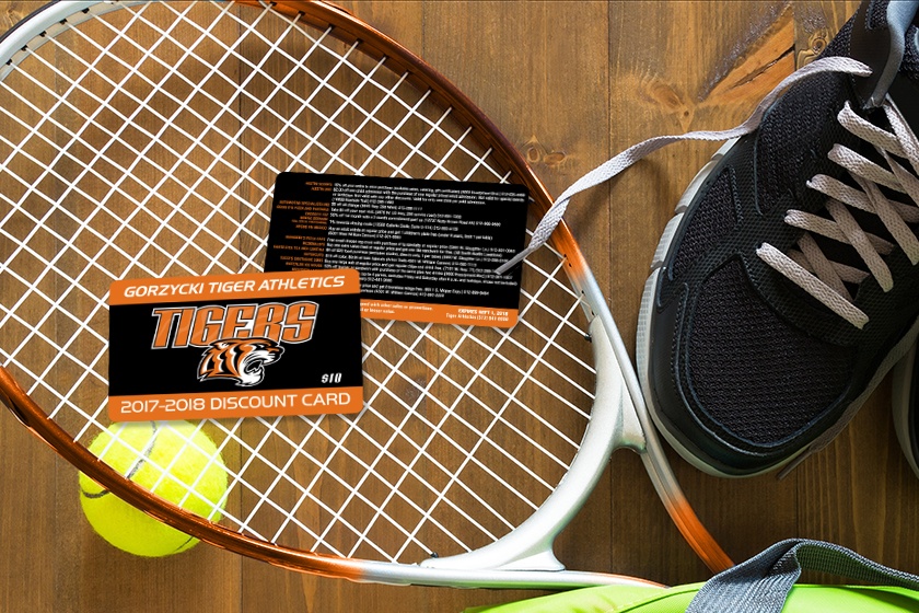 Gorzycki Tiger Athletics Discount Cards