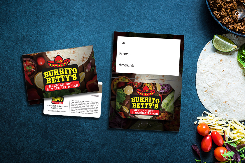 Burrito Betty's Mexican Grill Gift Cards