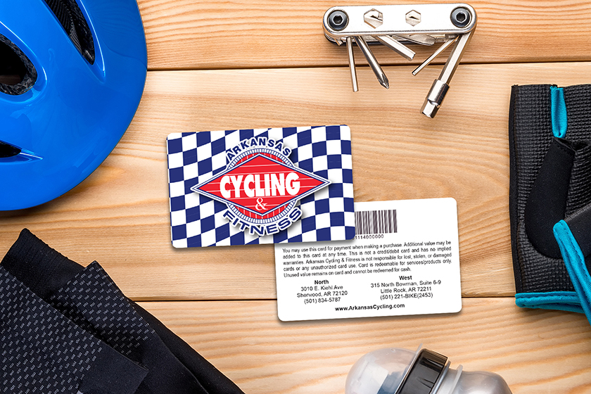 Arkansas Cycling & Fitness Gift Cards