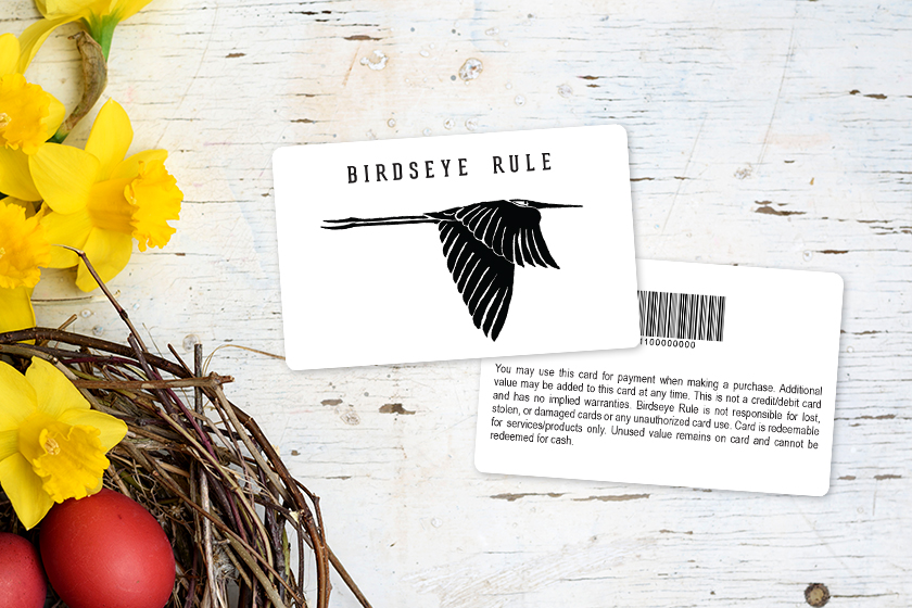 Birdseye Rule Gift Cards