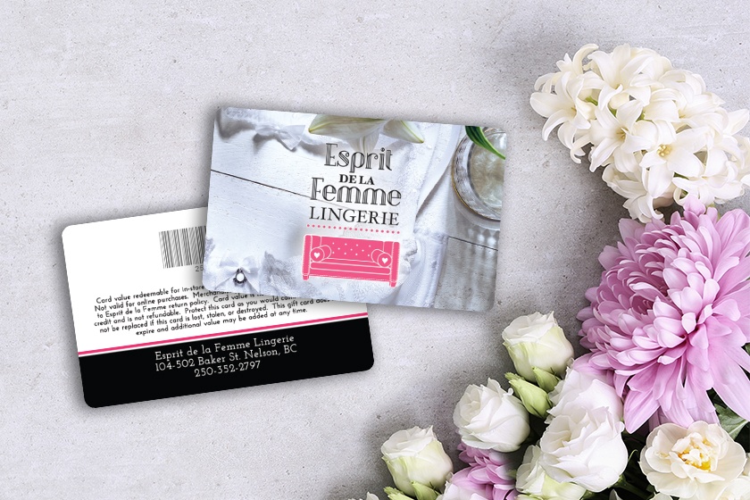 Esprit De La Femme Lingerie Gift Cards
