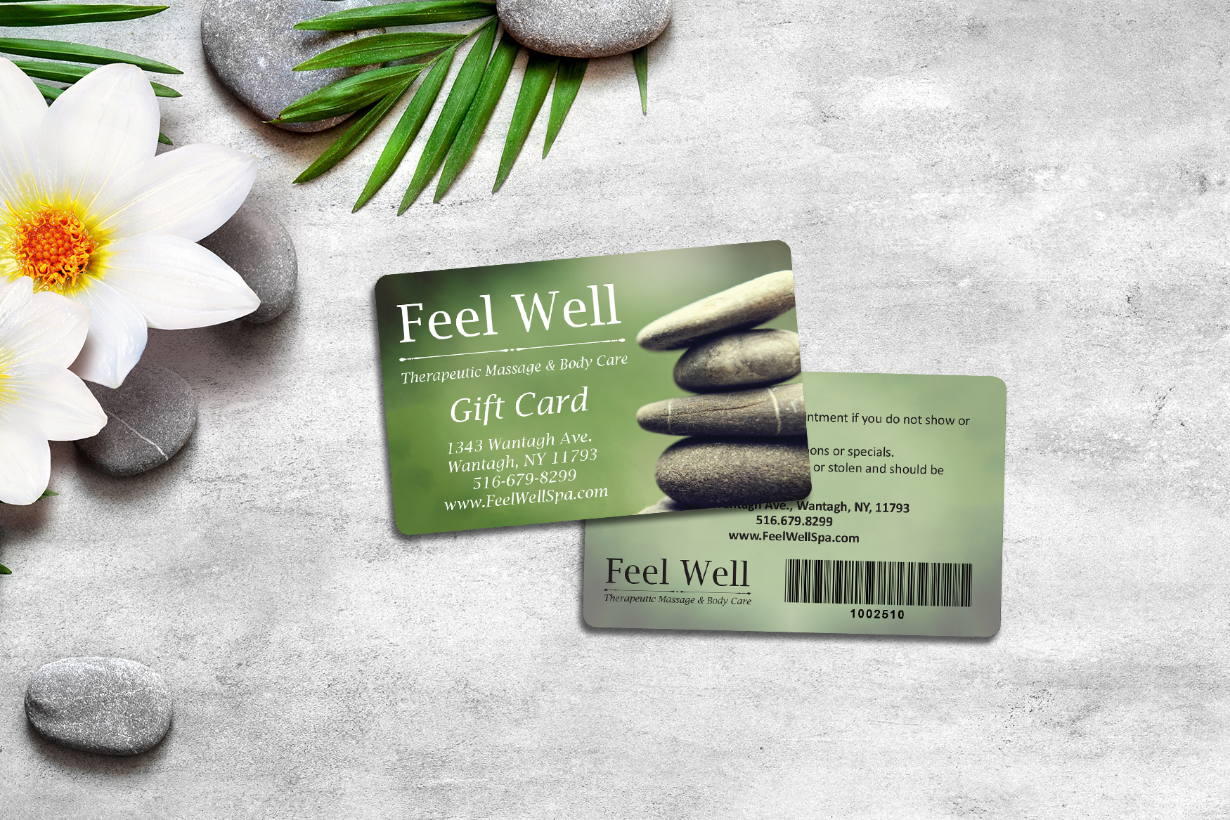 Feel Well Therapeutic Massage & Body Care Gift Cards