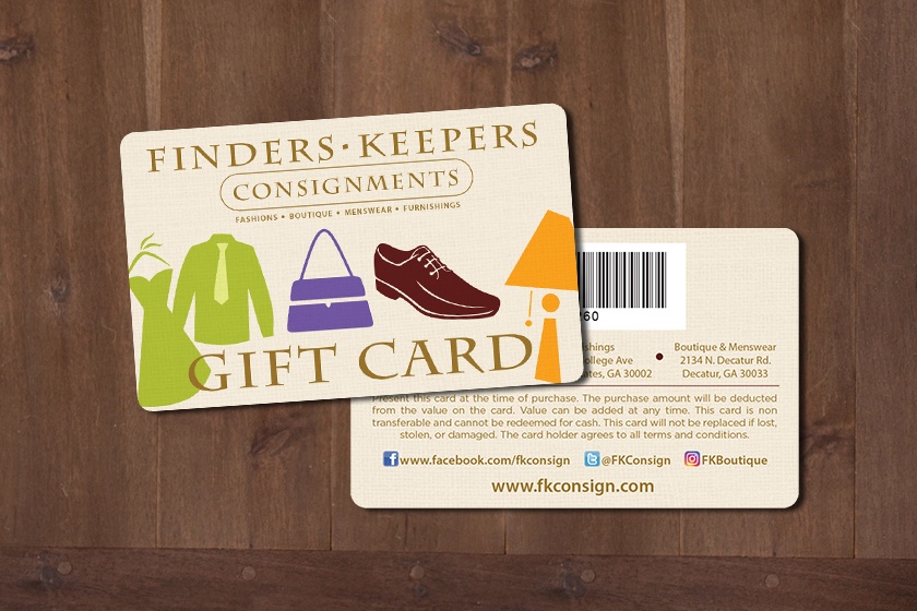 Finders Keepers Consignment Gift Cards