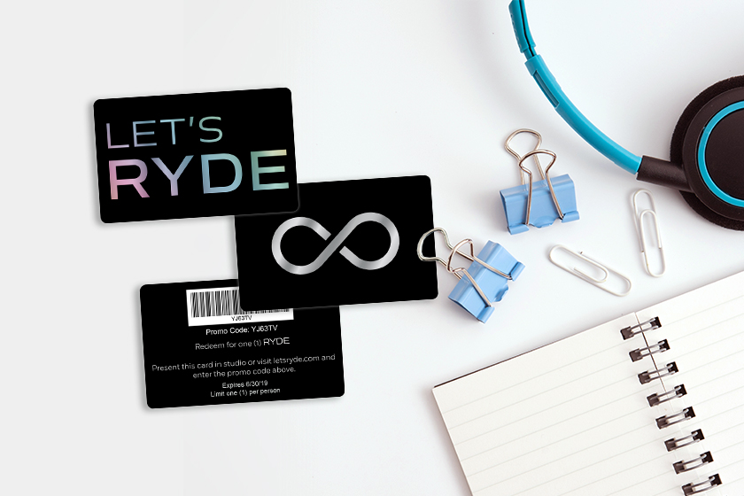 Let's Ryde Gift Cards