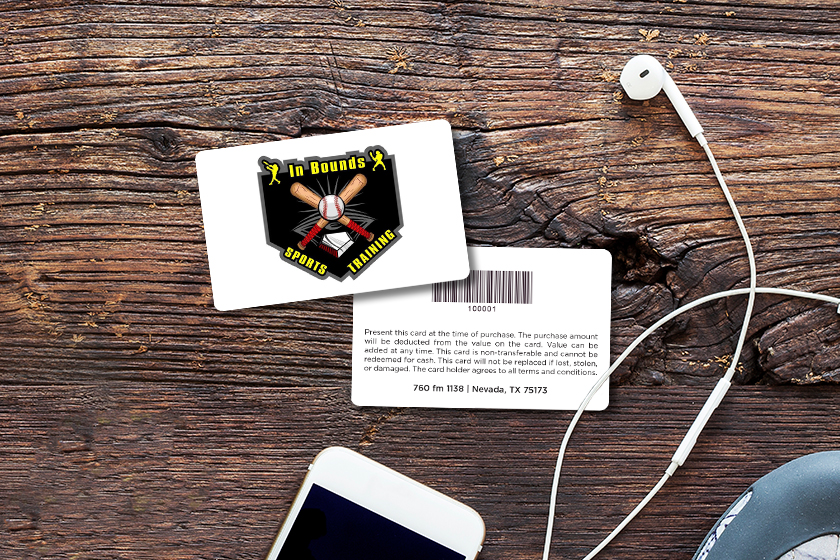 In Bounds Sports Training Gift Cards
