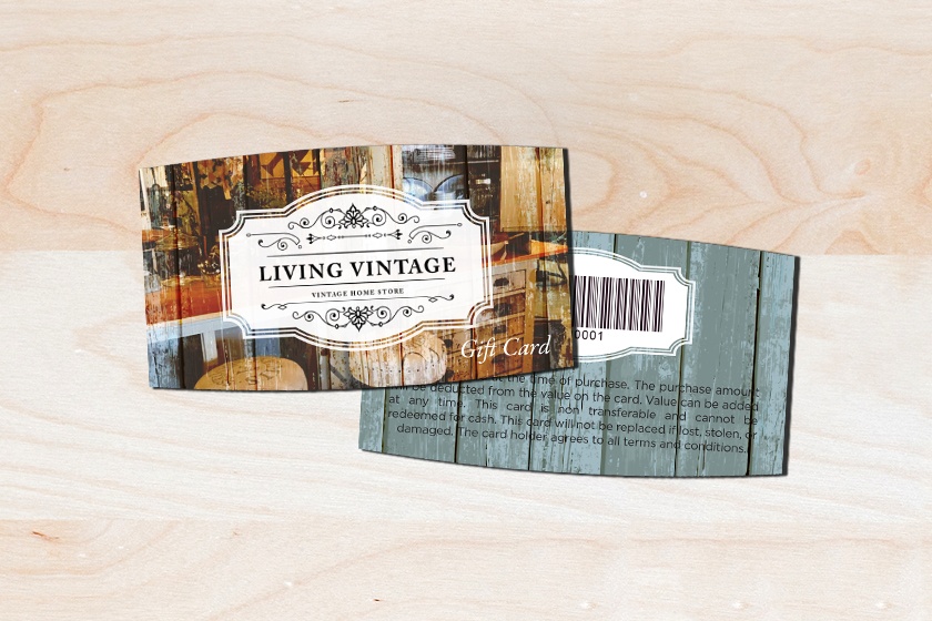 Living Vintage Home Store Gift Cards