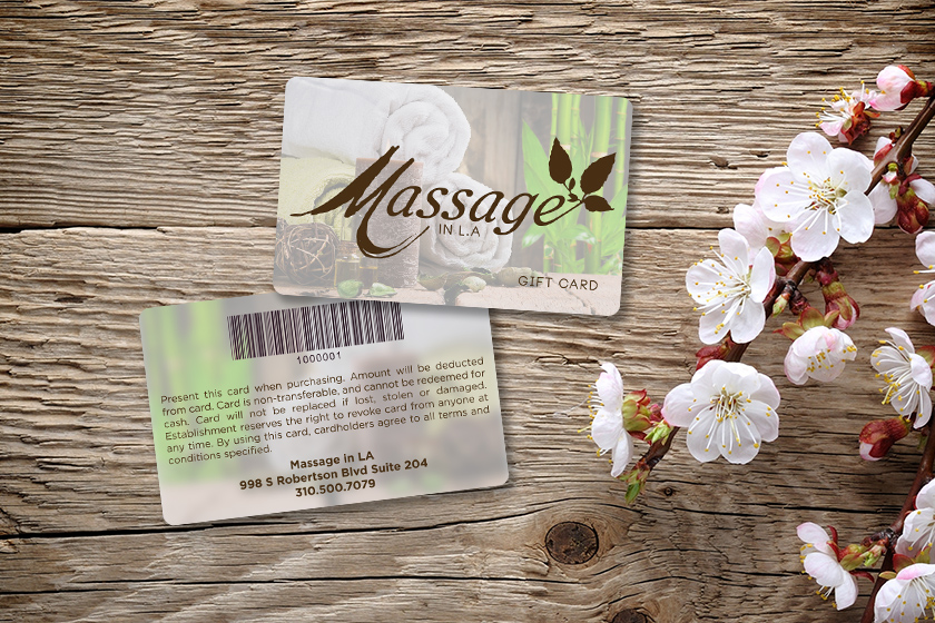 Massage in LA Gift Cards