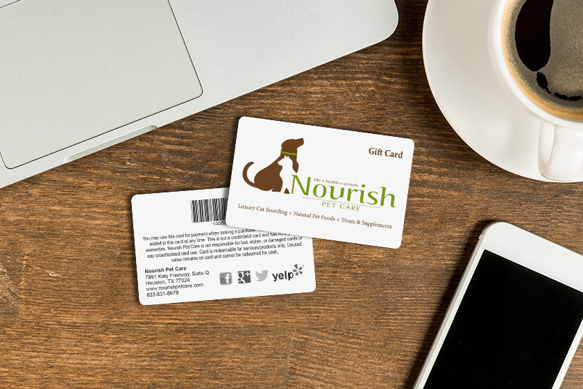 Nourish Pet Care Gift Cards
