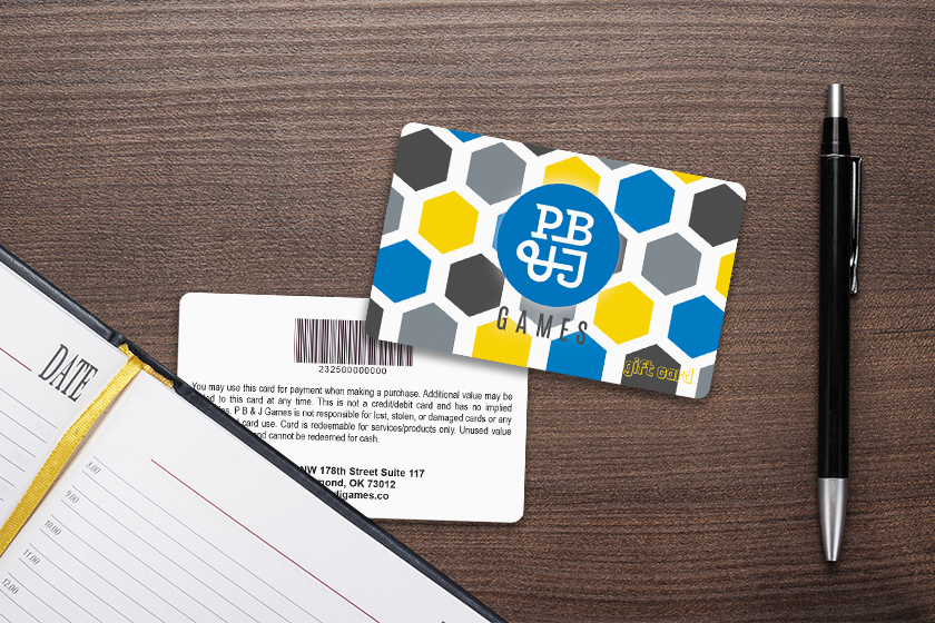 PB&J Games Gift Cards