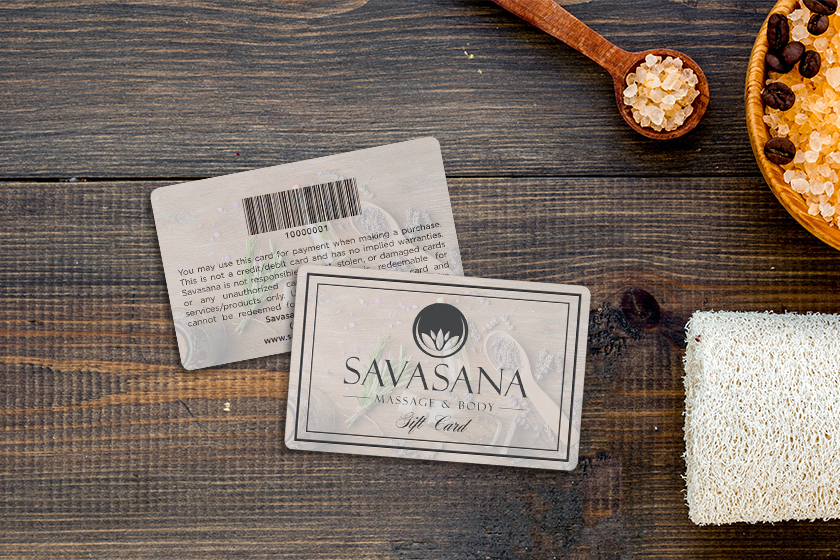 Savasana Massage & Body Gift Cards