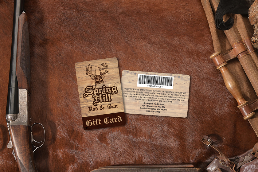 Spring Hill Rod & Gun Club Gift Cards