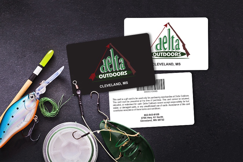 Delta Outdoors Retail Gift Cards