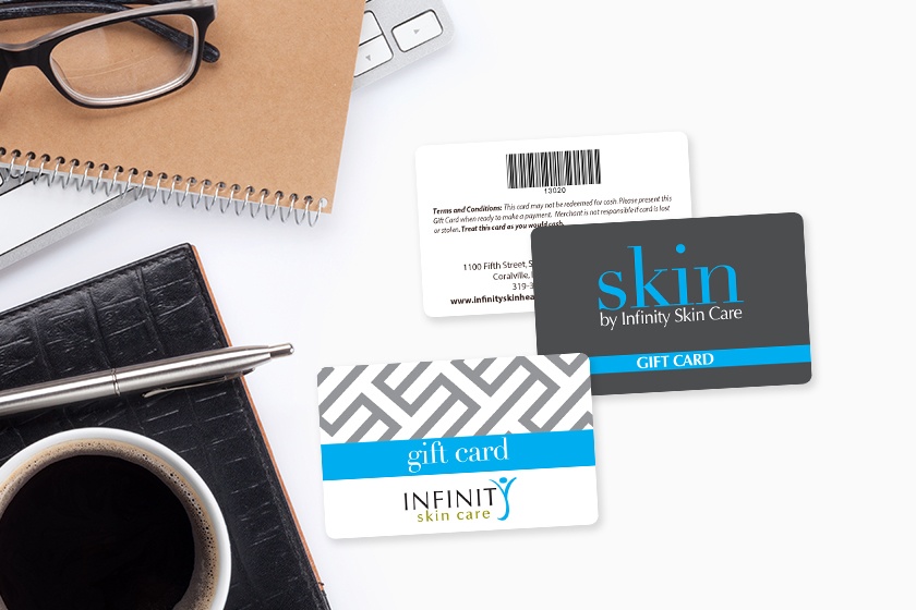 Infinity Skin Care Gift Cards
