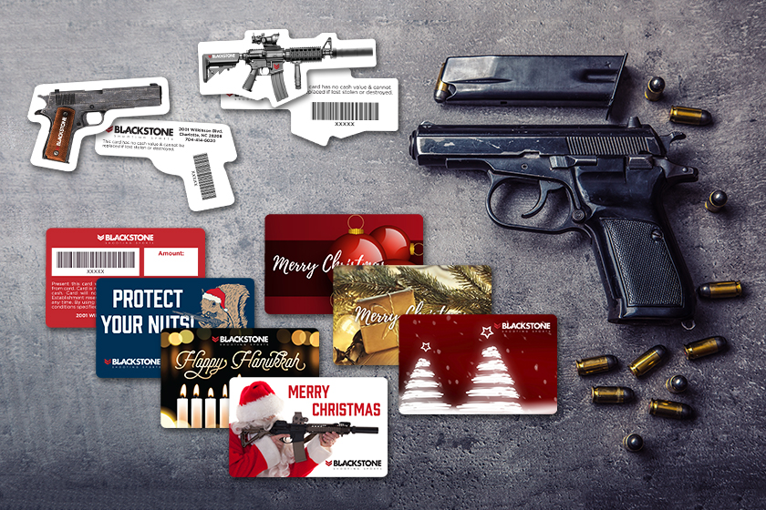 Blackstone Shooting Sports Gift Cards and Membership Cards