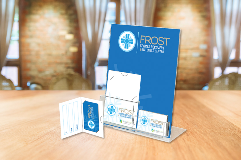 Frost Sports Recovery & Wellness Center Gift Cards and Custom Gift Card Holders