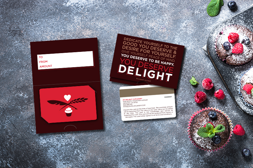My Delight Cupcakery Gift Cards