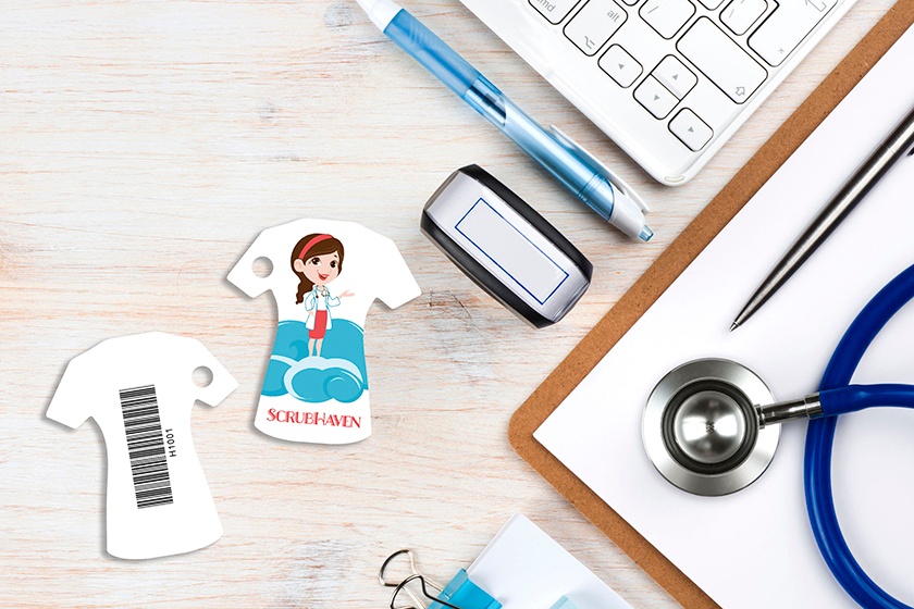 Scrubhaven Tshirt Gift Card Key Tags