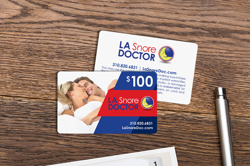 LA Snore Doctor Gift Cards