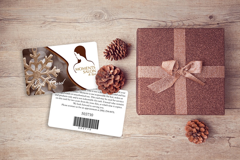 Moments salon spa gift cards
