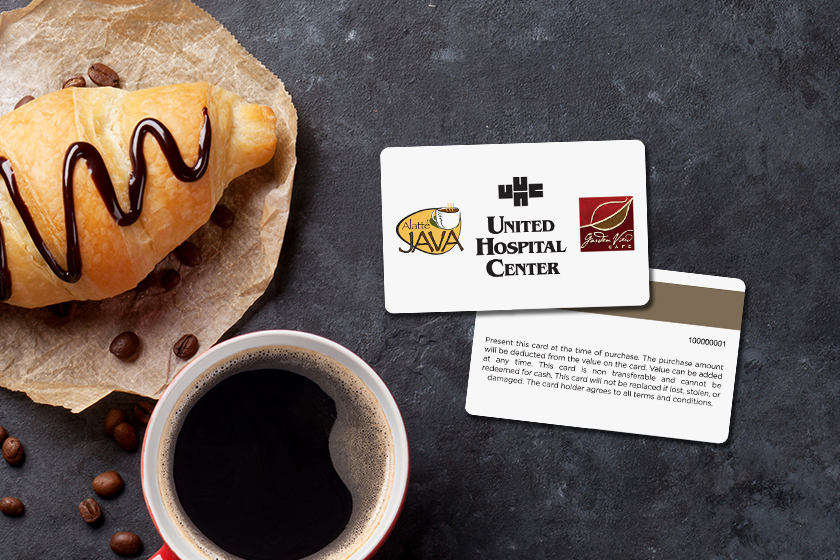 United Hospital Center Cafe Gift Cards