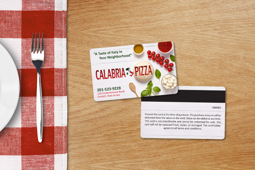 Calabria's Pizza Gift Cards