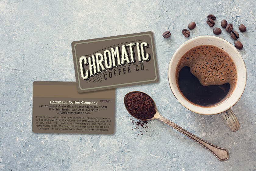 Chromatic Coffee Company Gift Cards