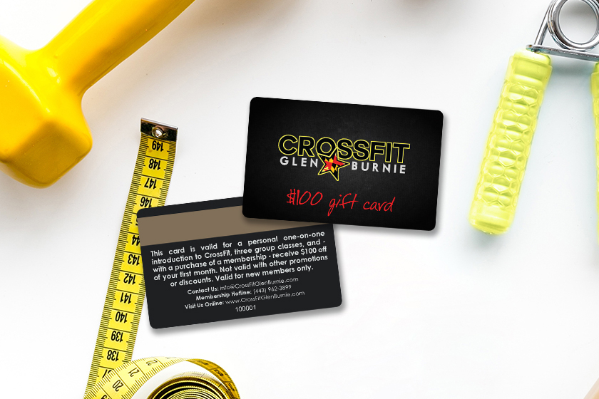 CrossFit Glen Burnie Gift Cards