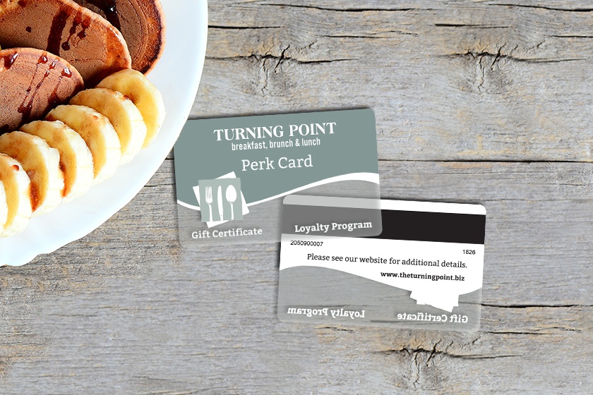 Turning Point Perk Card Gift Certificate