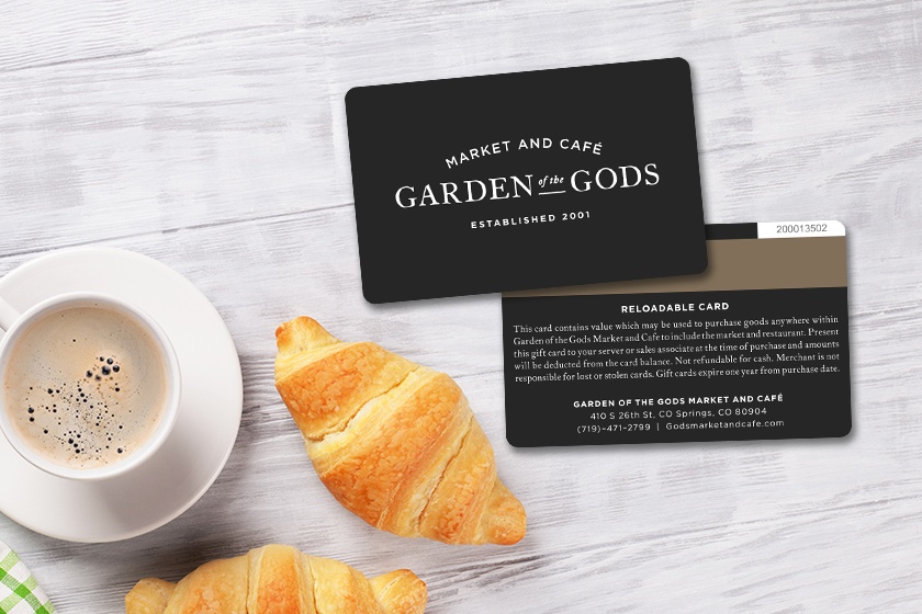 Garden of the Gods Reloadable Gift Cards