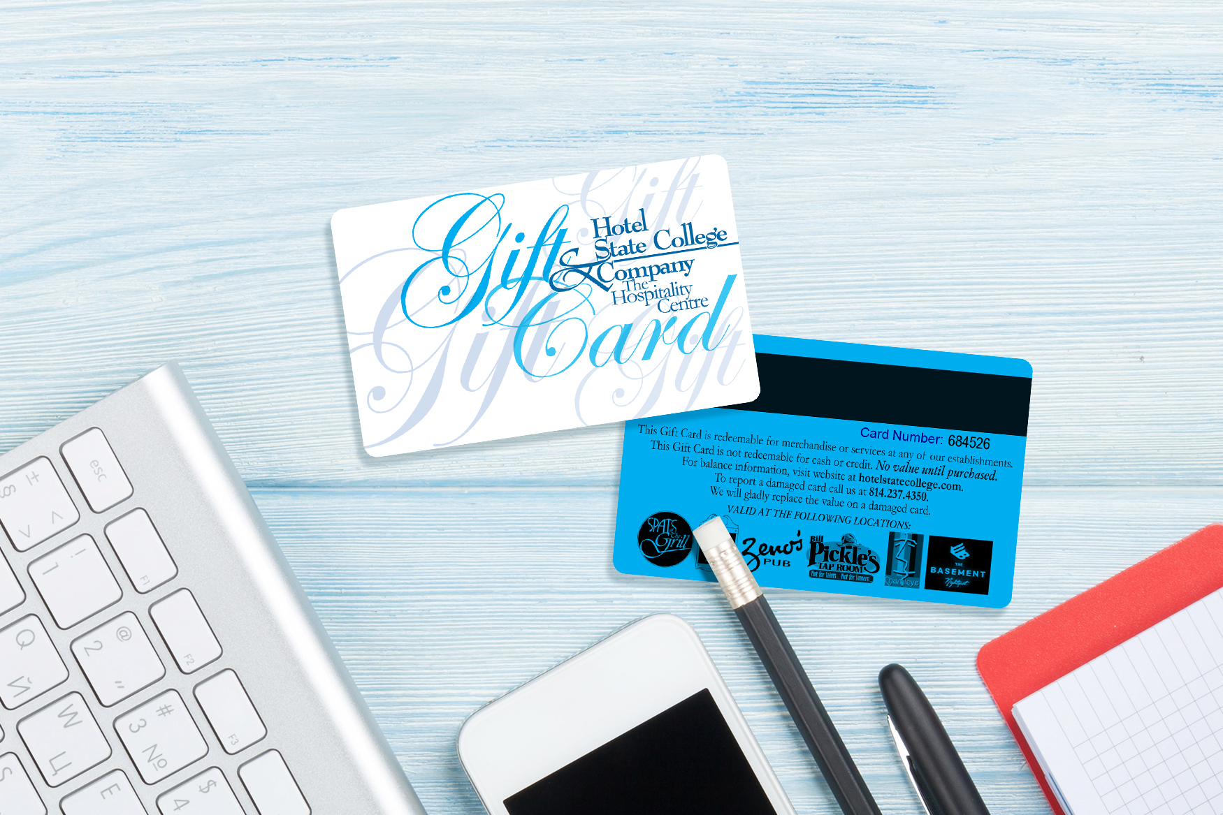 Hotel State College & Company Gift Cards