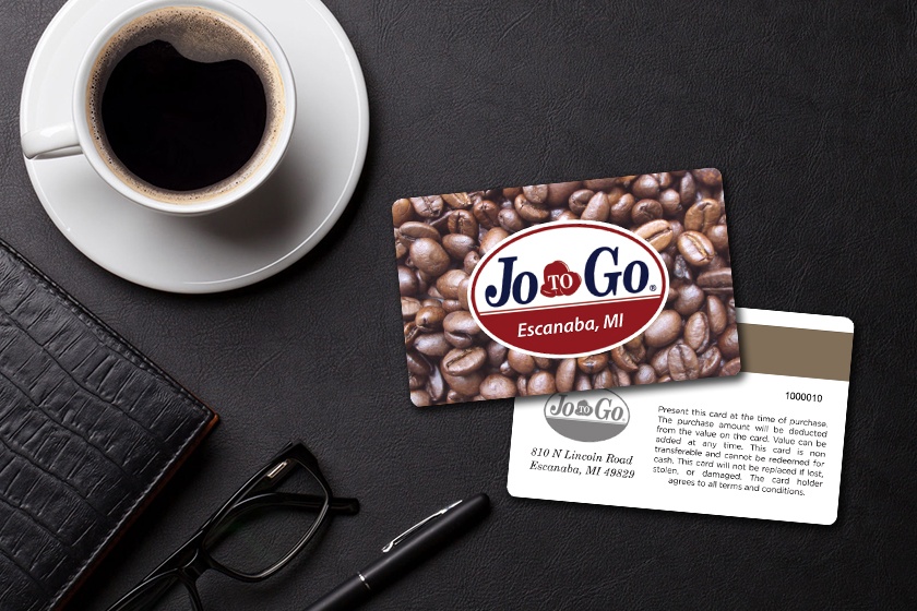 Jo to Go Coffee Shop Gift Cards