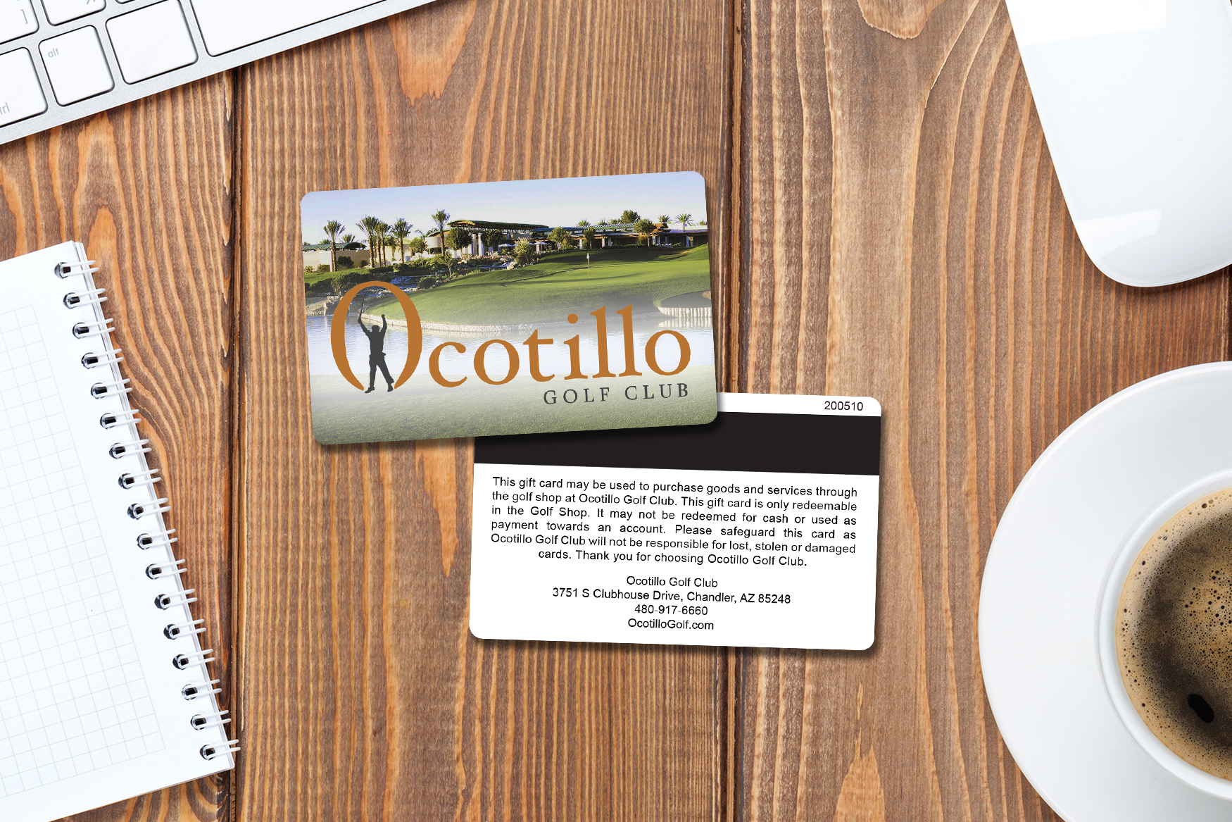 Ocotillo Golf Club Gift Cards