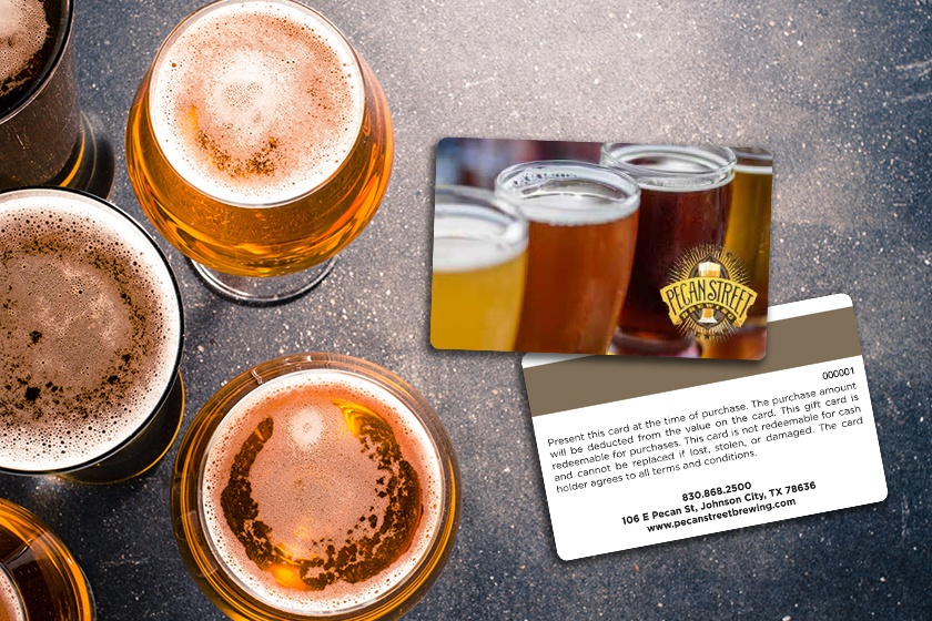 Pecan Street Brewing Gift Cards