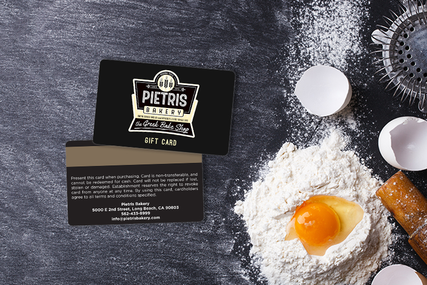 Pietris Bakery Gift Cards
