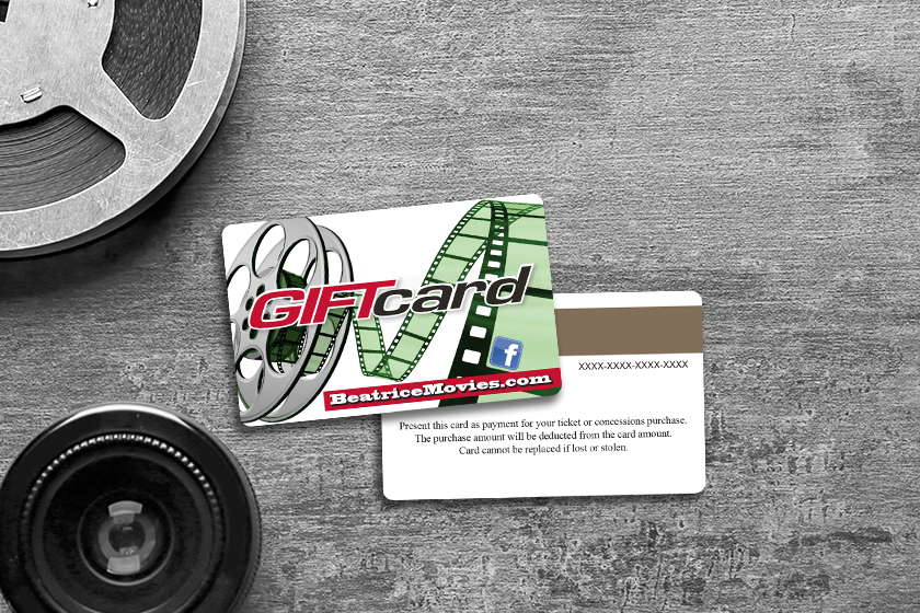 BeatriceMovies.com Gift Cards