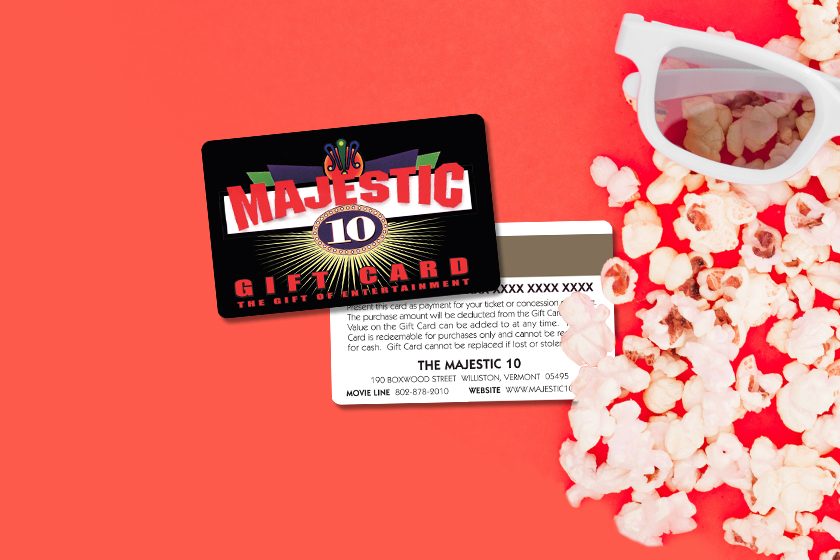 Majestic 10 Cinema Gift Cards