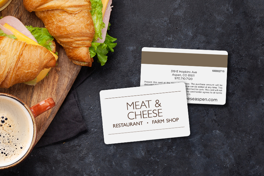 Meat & Cheese Restaurant Gift Cards