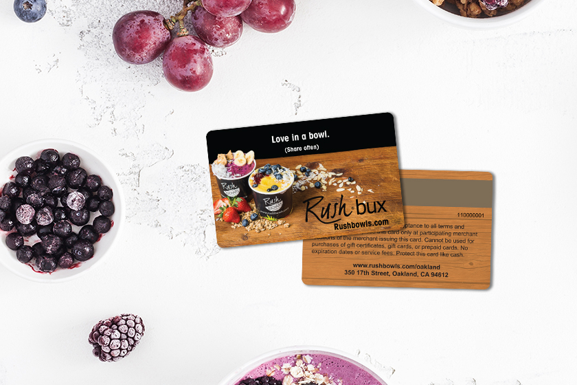 Rush Bowls Gift Cards