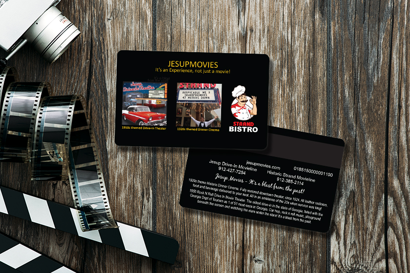 Jesupmovies and Strand Bistro Gift Cards