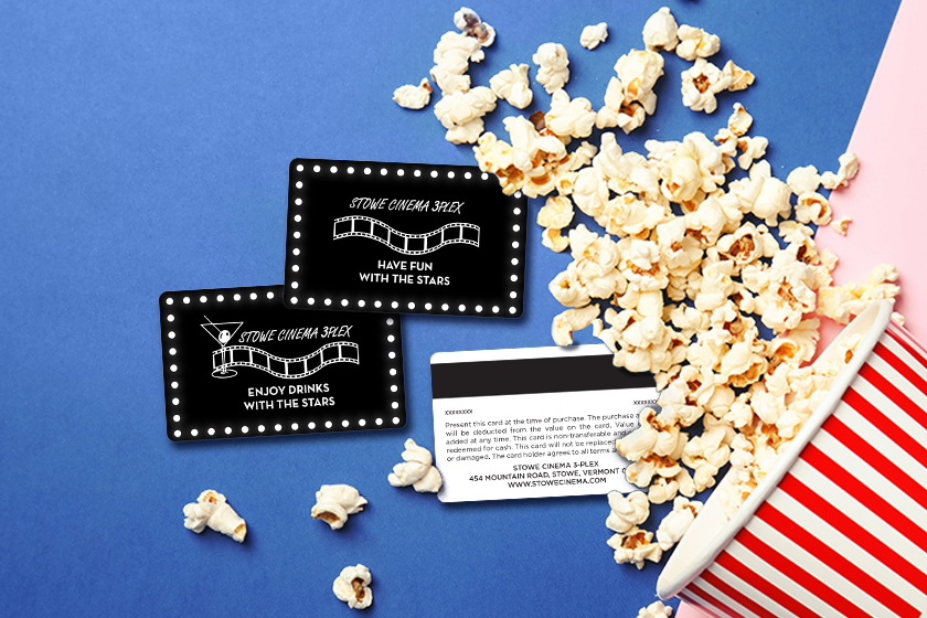 Stowe Cinema 3Plex Gift Cards