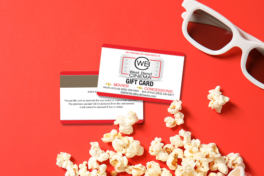 West Bend Cinema Gift Cards